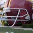 American Football Helmet in Wall of Building in Disneys All-Star Sports Resort