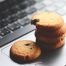 cookies on a laptop